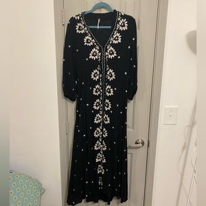 Free People Embroidered Fable Dress